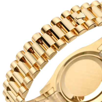 President Day-Date II 41mm 218238 18k Yellow Gold & Ruby Dial