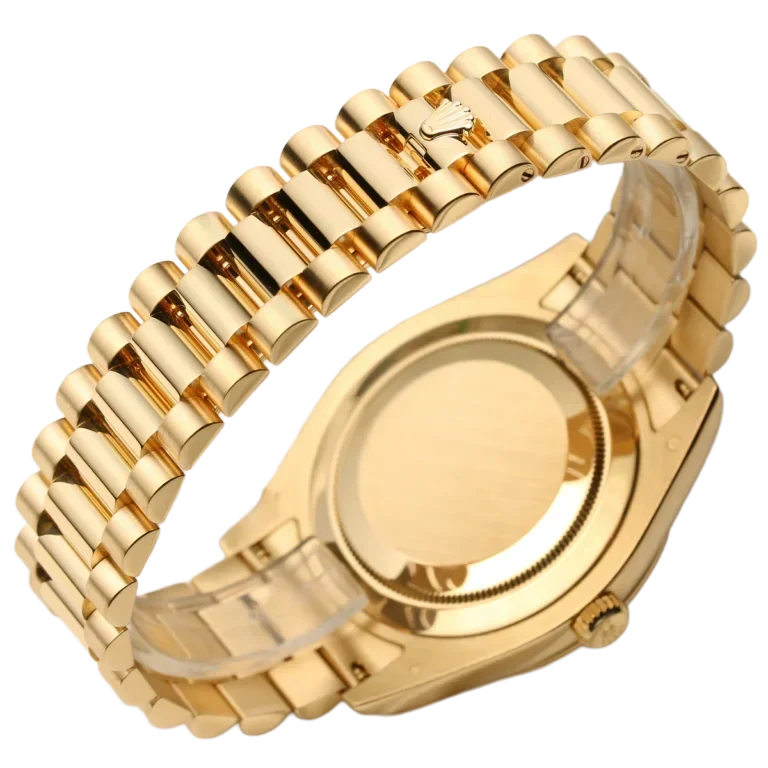 President Day-Date II 41mm 218238 18k Yellow Gold & Ruby Dial
