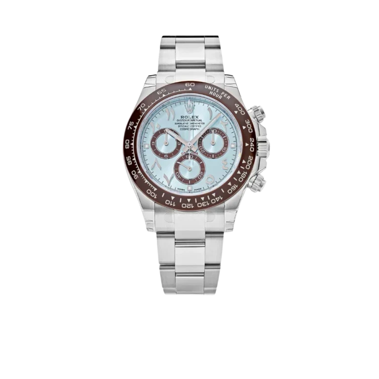 Daytona 116506 Platinum Ice Blue Arabic Dial 40mm