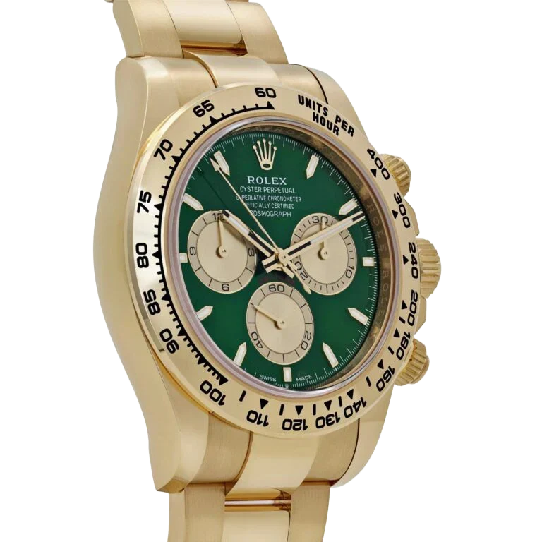 Daytona 126508 John Mayer 2.0 Yellow Gold Bright Green and Golden Dial (2025)