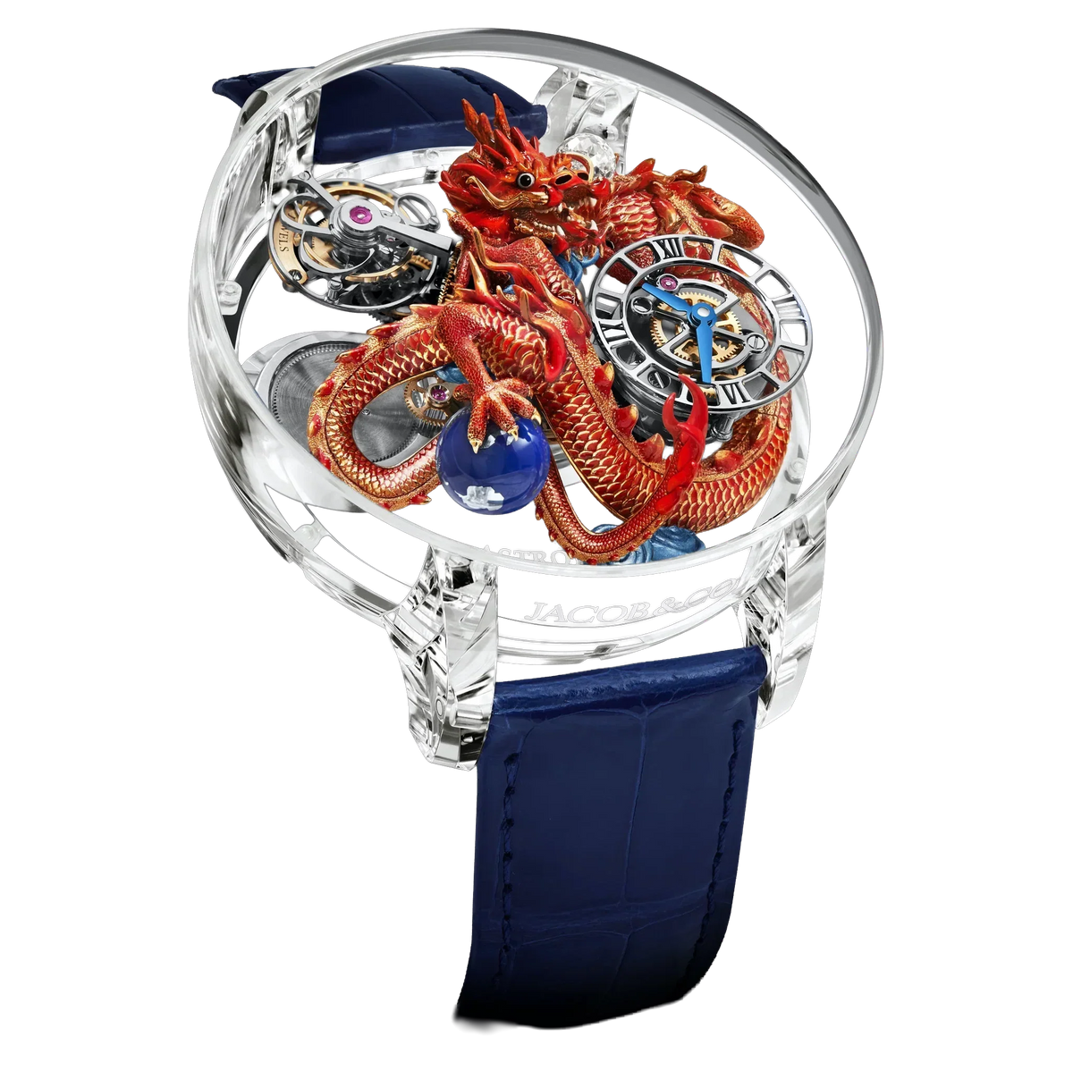 Astronomia Flawless Imperial Dragon 50mm Sapphire Manual Winding AT125.80.DR.UA.B