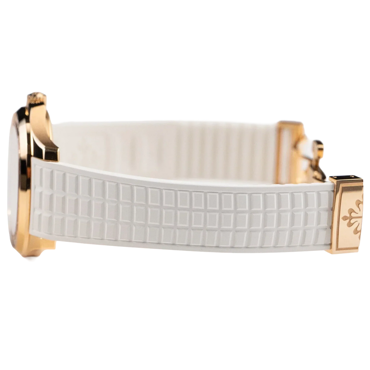 Aquanaut Luce 39mm 5268/200R-001 Rose Gold White Dial Diamond Bezel