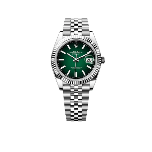 Datejust 41 126334 Stainless Steel Green Ombre Dial Jubilee (2026)