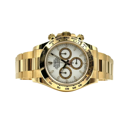 Daytona 40mm White Dial 126508